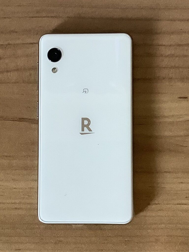 Rakuten Mini ラクテンミニ 白 背面
