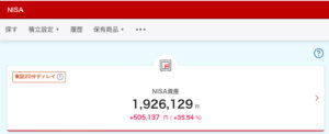 新NISA 2024年3月9日　楽天証券