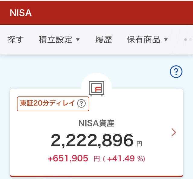 NISA 2024年5月16日 楽天証券 評価損益